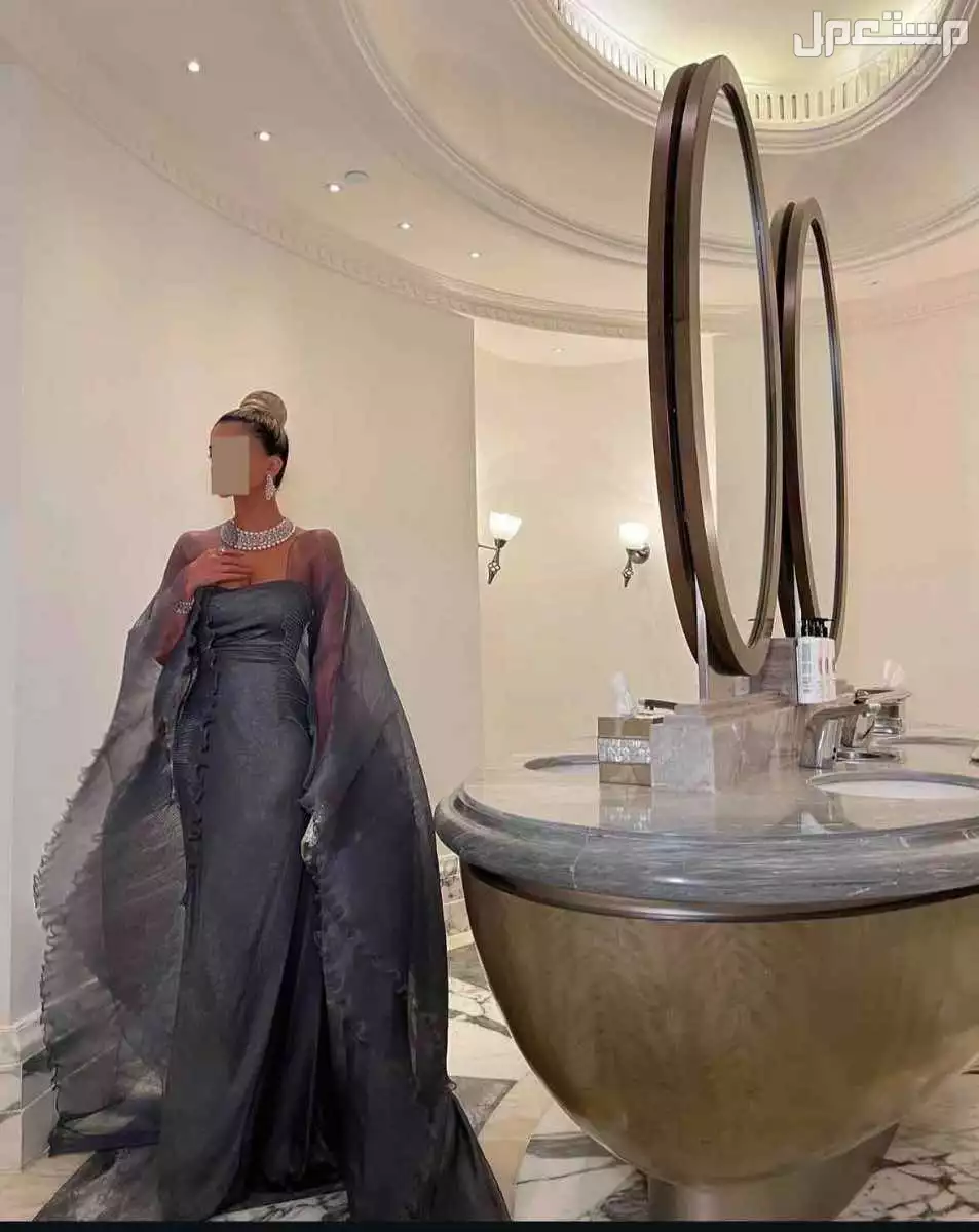 فستان مناسبات وزواجات مقاس ميديم- سمول