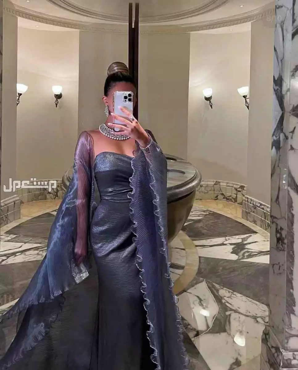 فستان مناسبات وزواجات مقاس ميديم- سمول