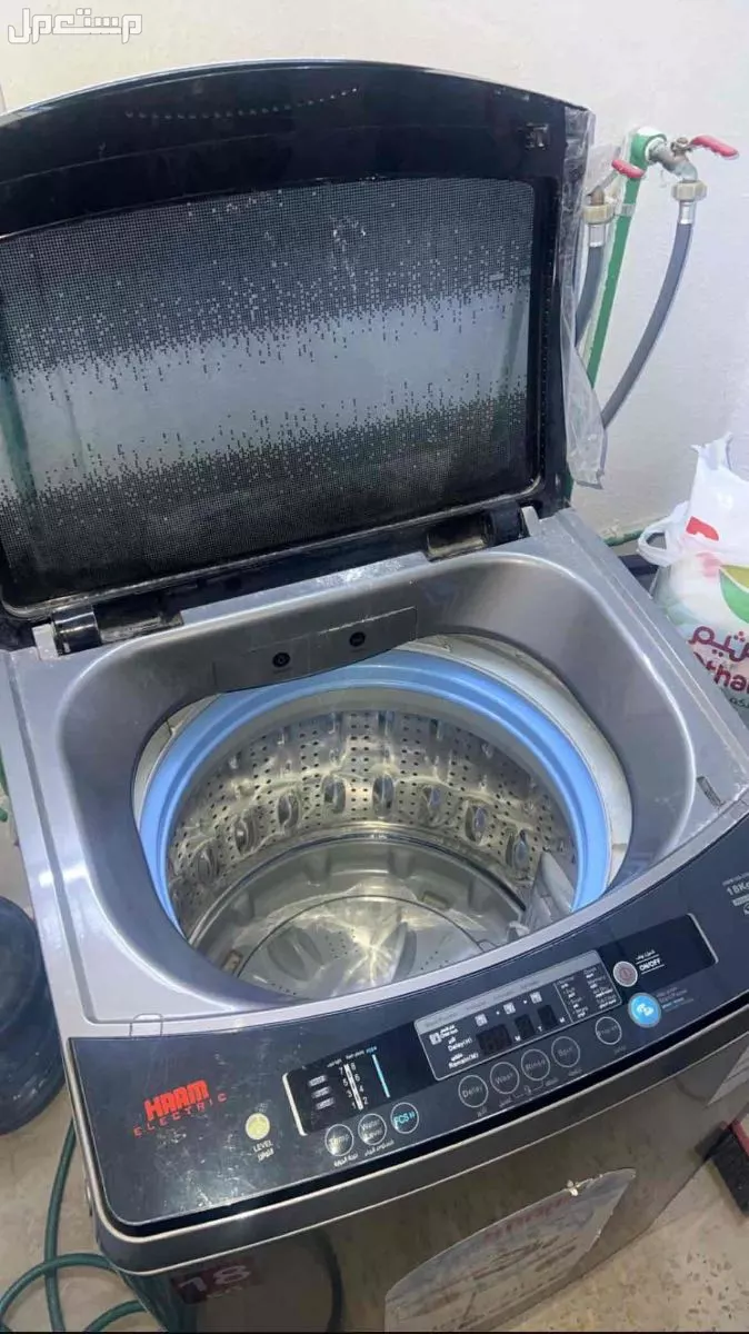 غسالة هام 18 kg باب علوي في الرياض بسعر 800 ريال سعودي