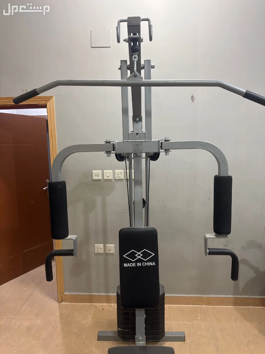 هوم جيم للبيع جهاز هوم جيم (نادي منزلي)فيه 22 تمرين واكثر لكامل الجسم تمارين صدر وظهر وبطن وارجل  الجهاز نظيف واستخدامه بسيط شركة باناصر   السعر 550