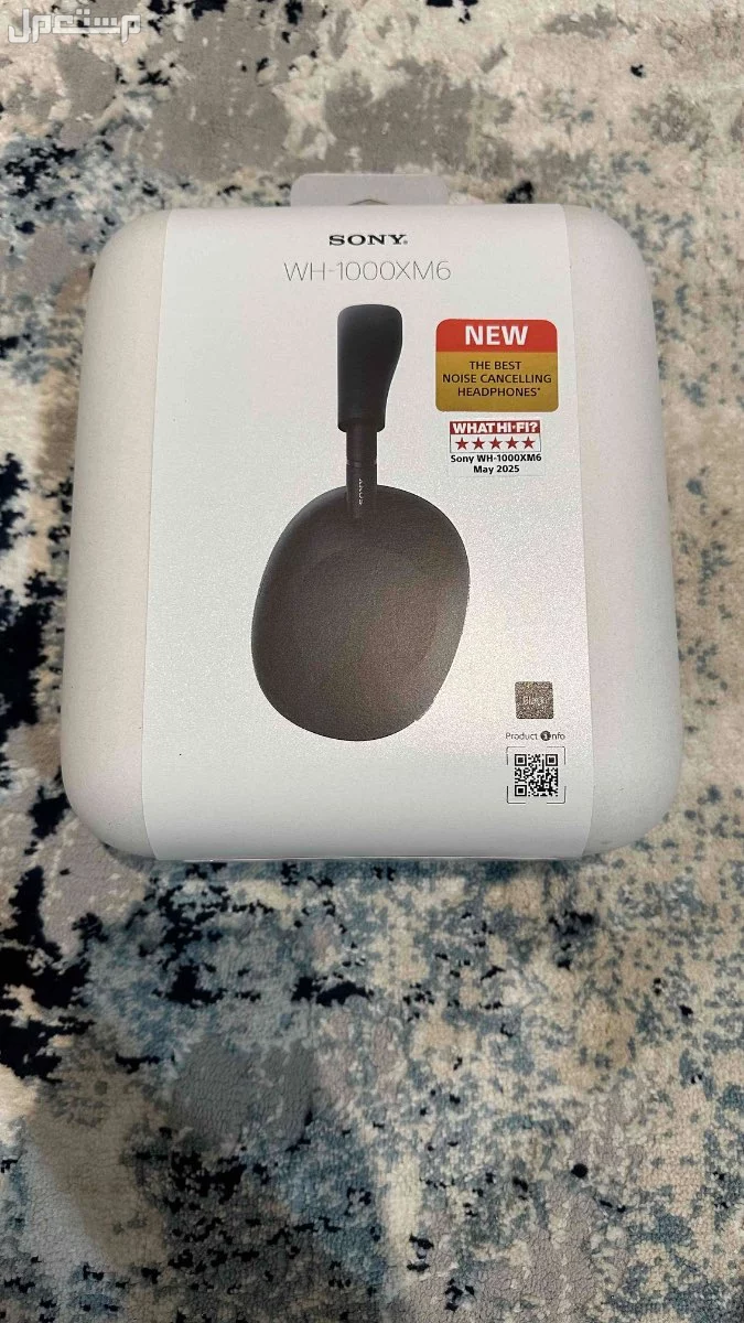 سماعة سوني Sony WH-1000XM6 جديدة بالكرتون في الرياض بسعر 1400 ريال سعودي