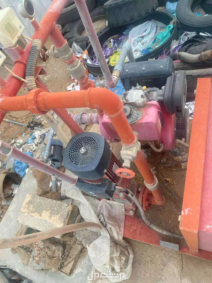في شرورة بسعر 1700 ريال سعودي للبيع مضخه حق دفاع المدني 50 خالون