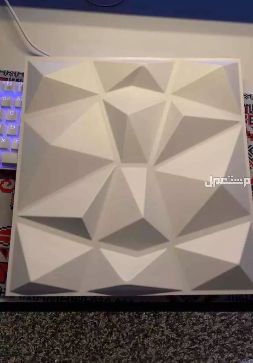 لوحات جدارية 3D – فخامة التصميم بلمسة هندسية!
