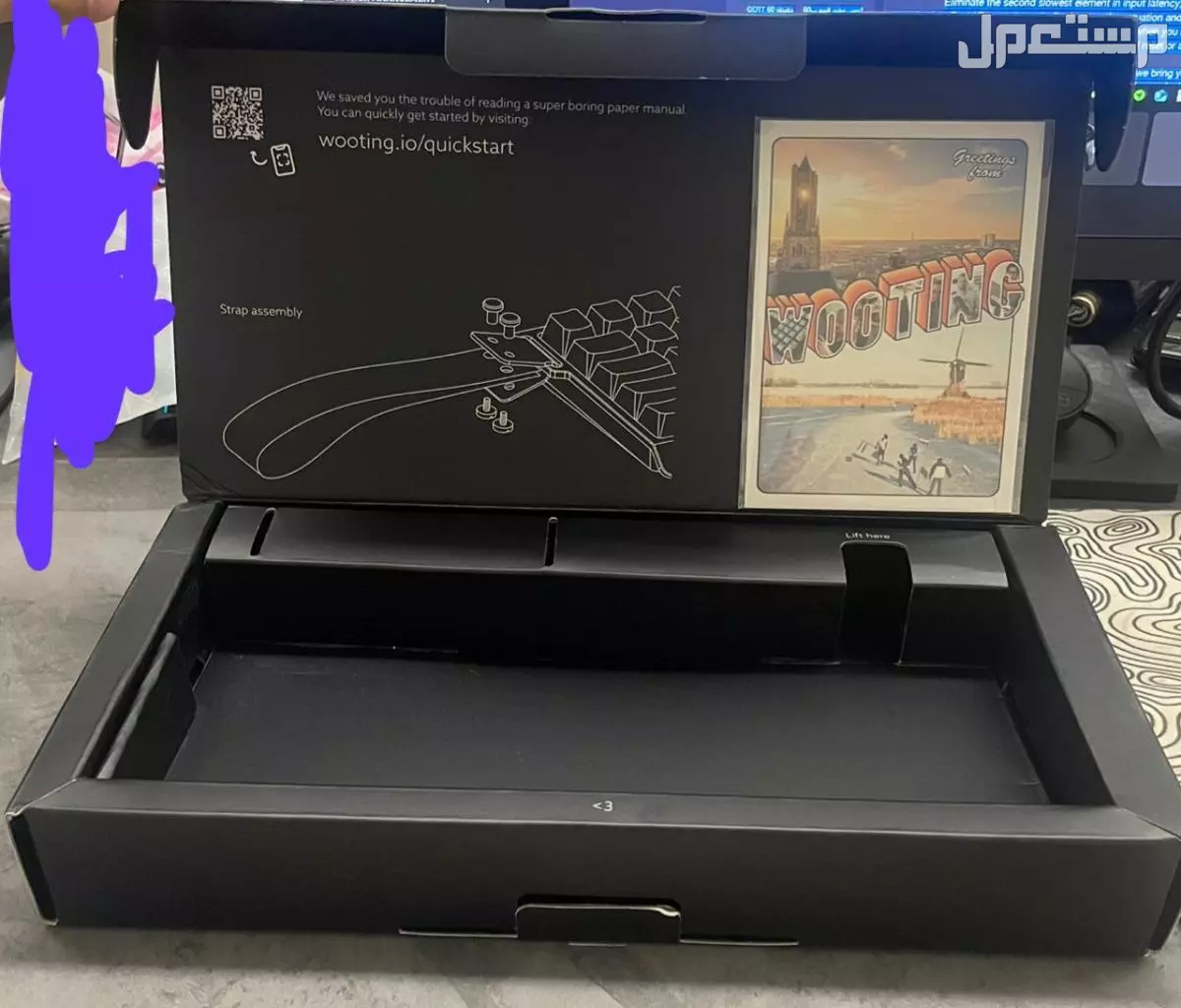 Keyboard wooting 60HE في البدائع بسعر 999 ريال سعودي قابل للتفاوض