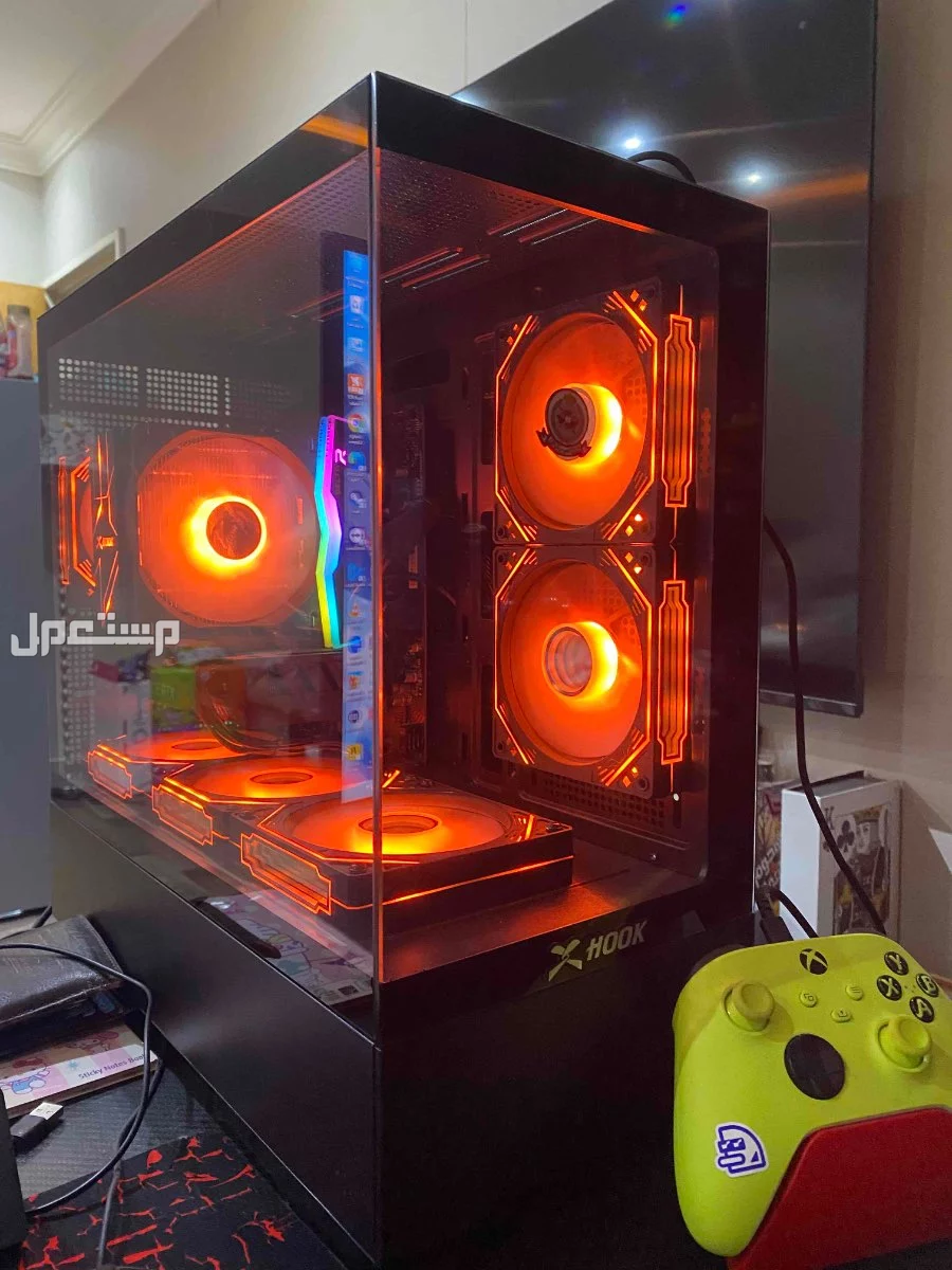 للبيع بي سي قيمنق 4060 RTX بسعر 8500 مع كامل الاغرض مايك سماعه شاشه ماوس