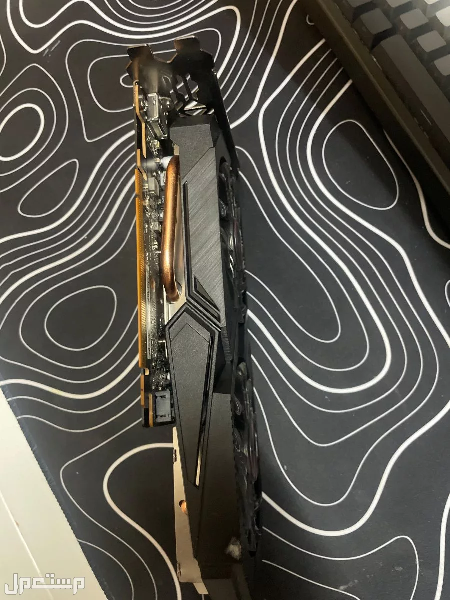 كرت شاشة rx6500 xt من asrock نسخة الفانتوم في بريده