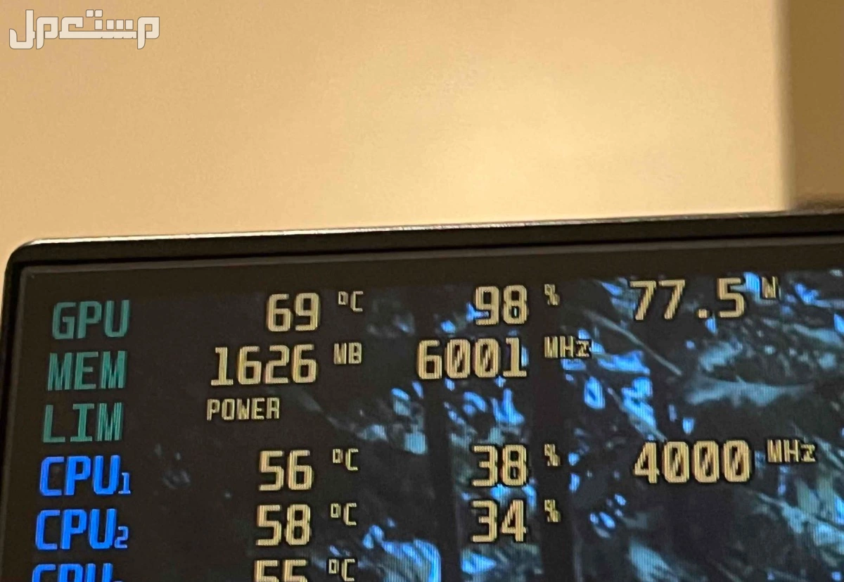 كرت شاشه GTX1650 و باور سبلاي 500w