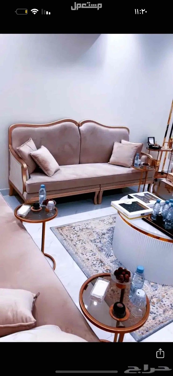 كنب جديد بحالة ممتازه خالي من العيوب الرياض حي طويق