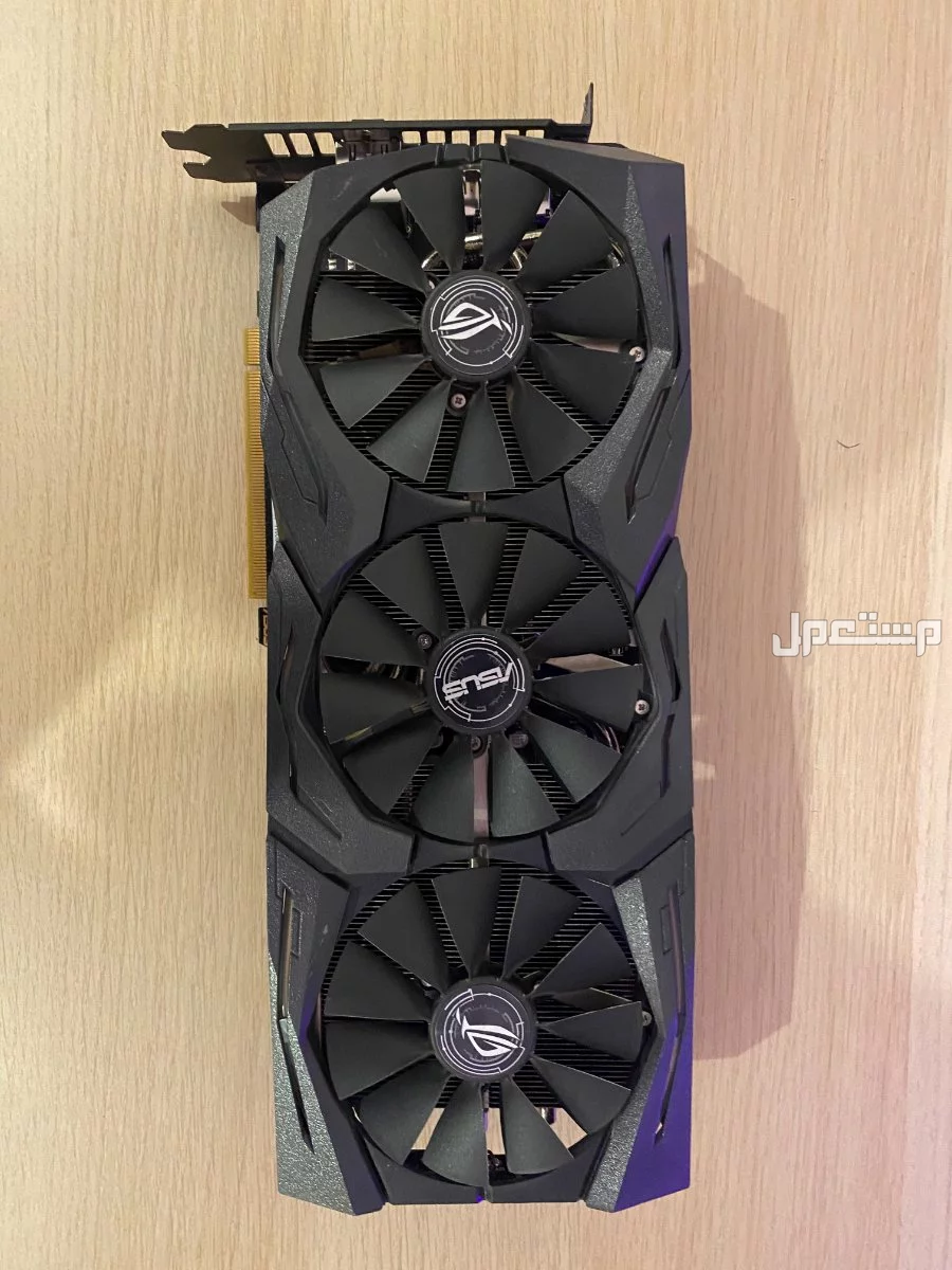 كارت شاشة Asus Rog RTX 2060 مستعمل للبيع في المدينة المنورة بسعر 650 ريال سعودي