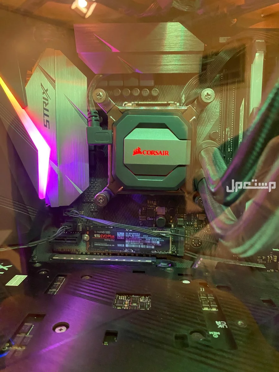 تجميعة PC العاب مستعملة مع معالج i7-7700K وكارت RTX 3060 Ti