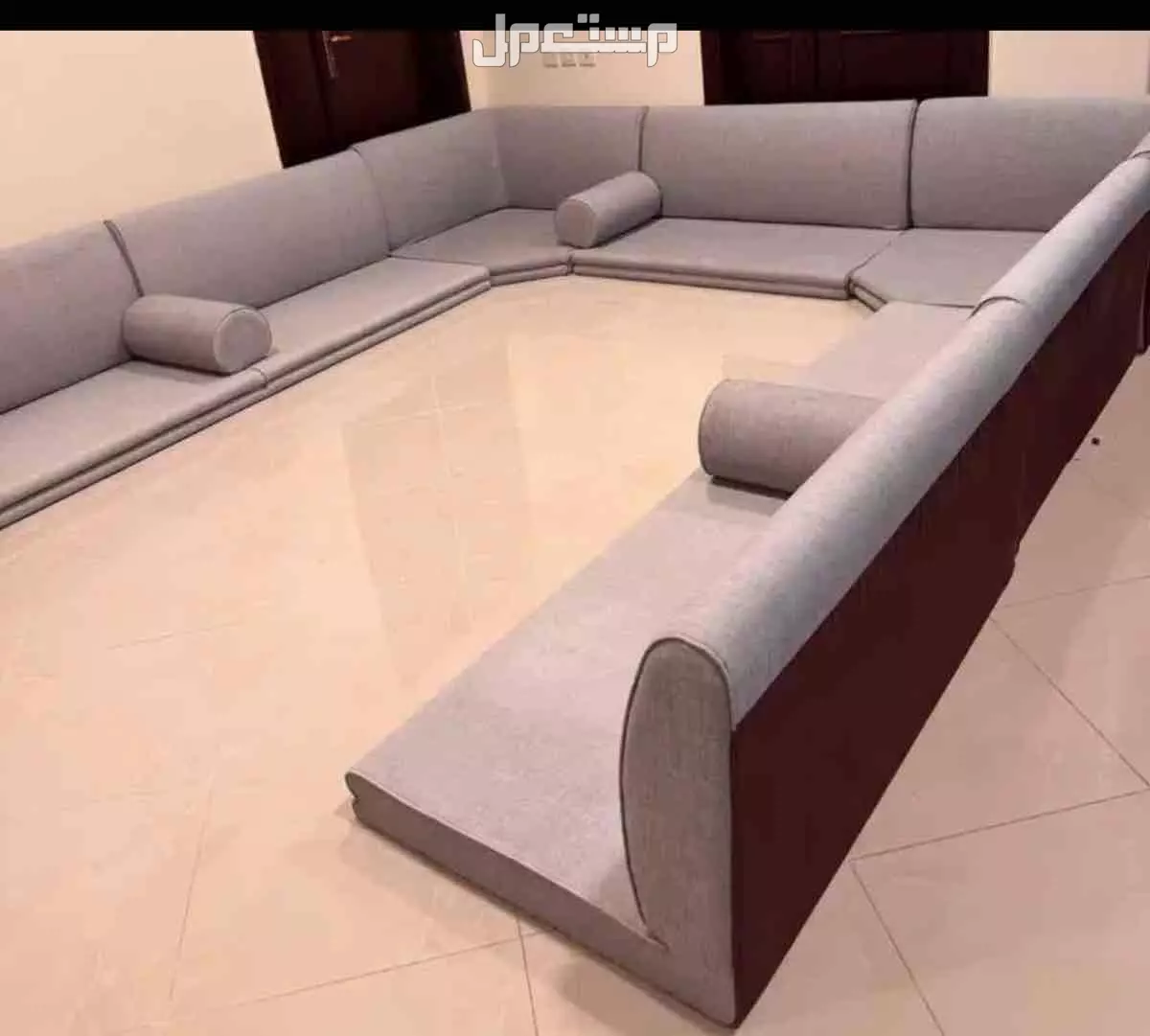 للبيع مجلس ارضي غرفة مقاس 4*3 كامل رمادي