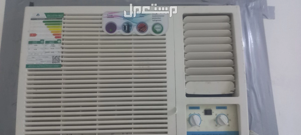 السلام عليكم للبيع مكيف شباك 18