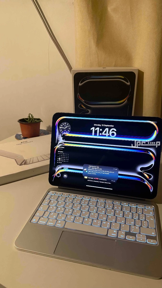 ايباد برو m4 ماركة أبل في الرياض بسعر 4 آلاف ريال سعودي