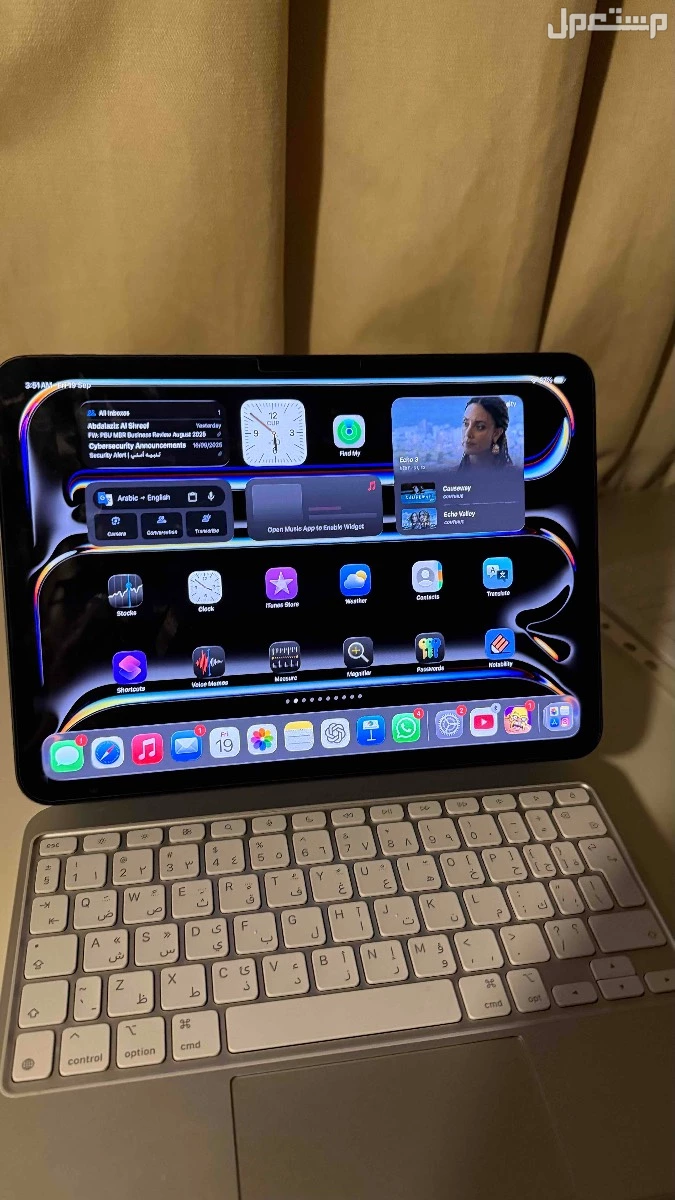 ايباد برو m4 ماركة أبل في الرياض بسعر 4 آلاف ريال سعودي