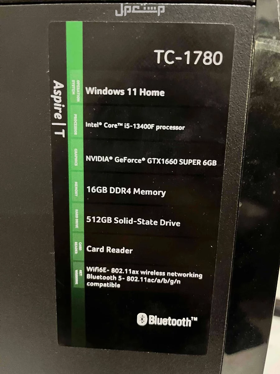جهاز PC جيمنج نظيف للبيع في الرياض بسعر ألفين ريال سعودي