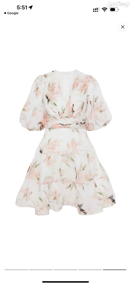 فستان زيمرمان جديد لم يستعمل مع التاق وبوكس البراند