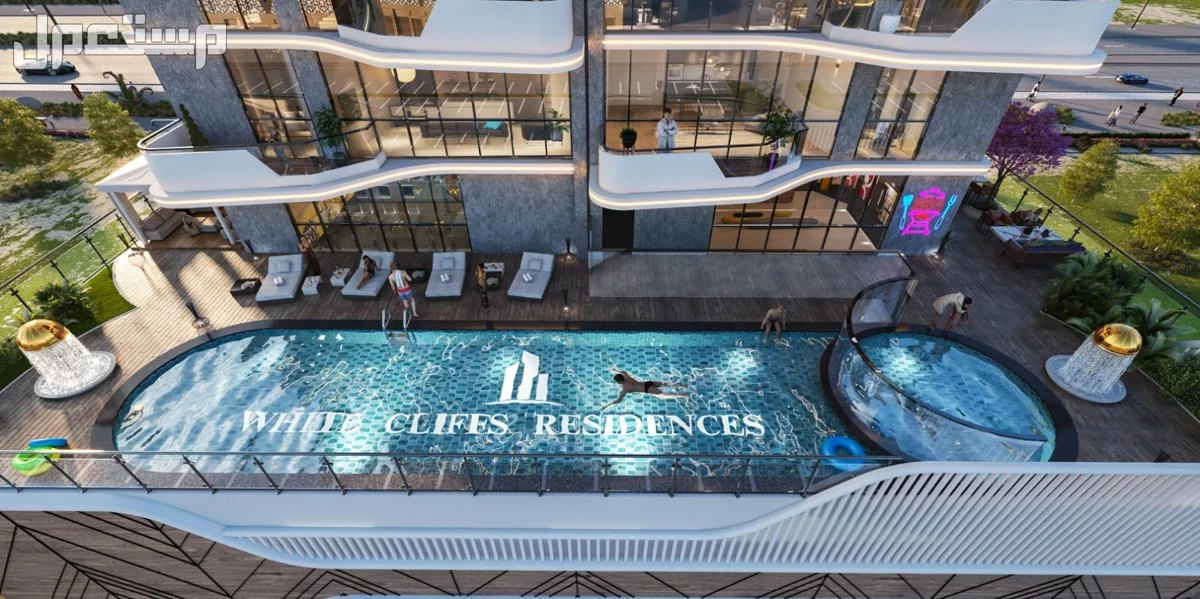 للبيع شقه بالاقساط 1% في جزر دبي اطلاله مباشره