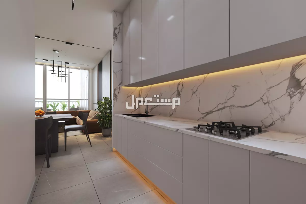 للبيع شقه بالاقساط 1% في جزر دبي اطلاله مباشره