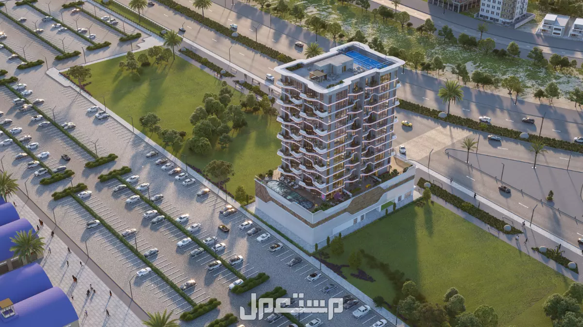 للبيع شقه بالاقساط 1% في جزر دبي اطلاله مباشره