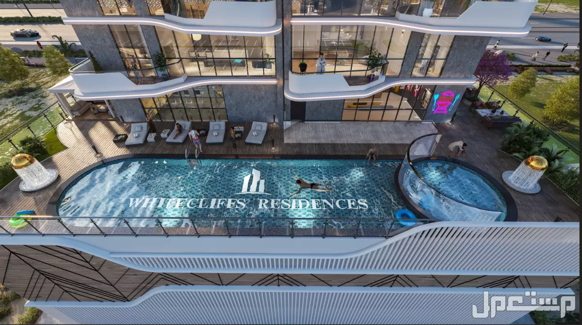 للبيع شقه بالاقساط 1% في جزر دبي اطلاله مباشره