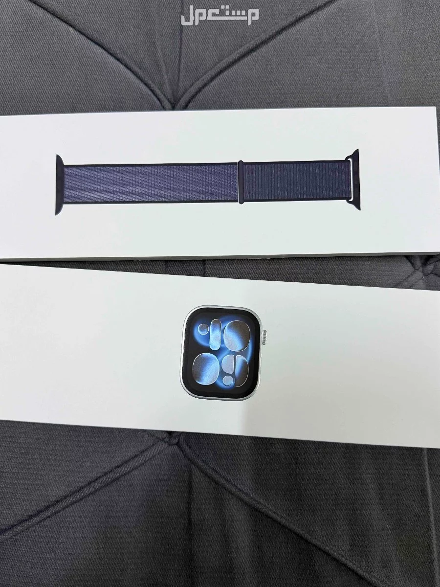 ساعة ابل واتش الاصدار 11 الجديدة لون رمادي فلكي 42