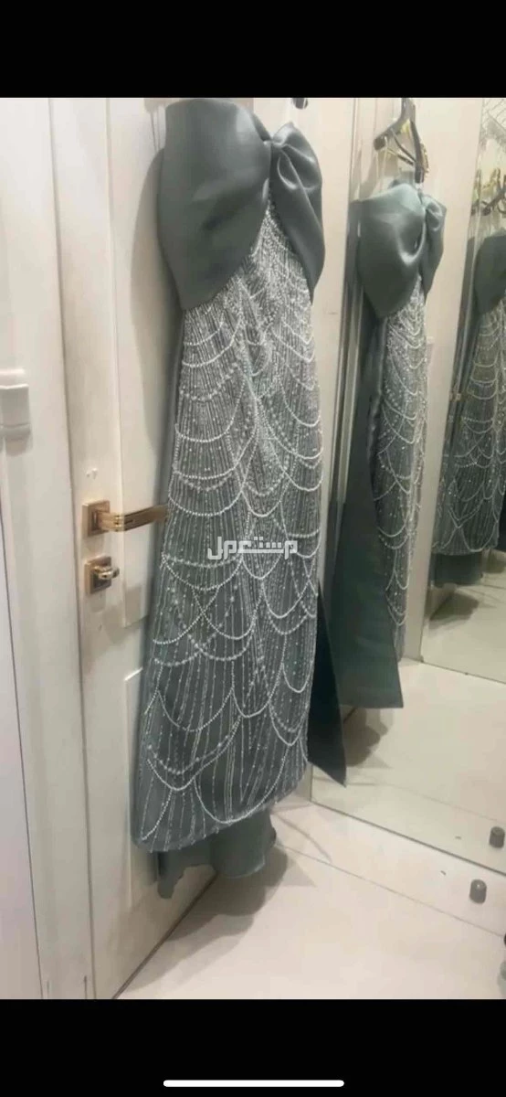 فستان سهرة جديد غير ملبوس والسعر على السوم