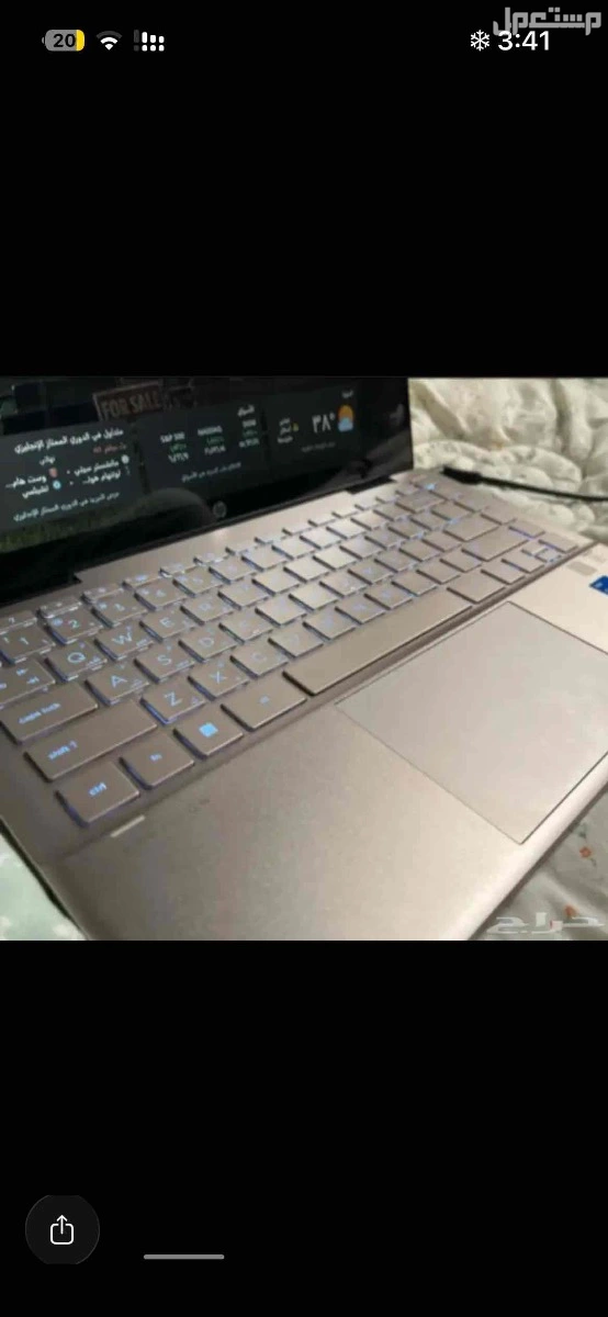 لابتوب اتش بي laptop HP ماركة إتش بي في جدة بسعر 2400 ريال سعودي