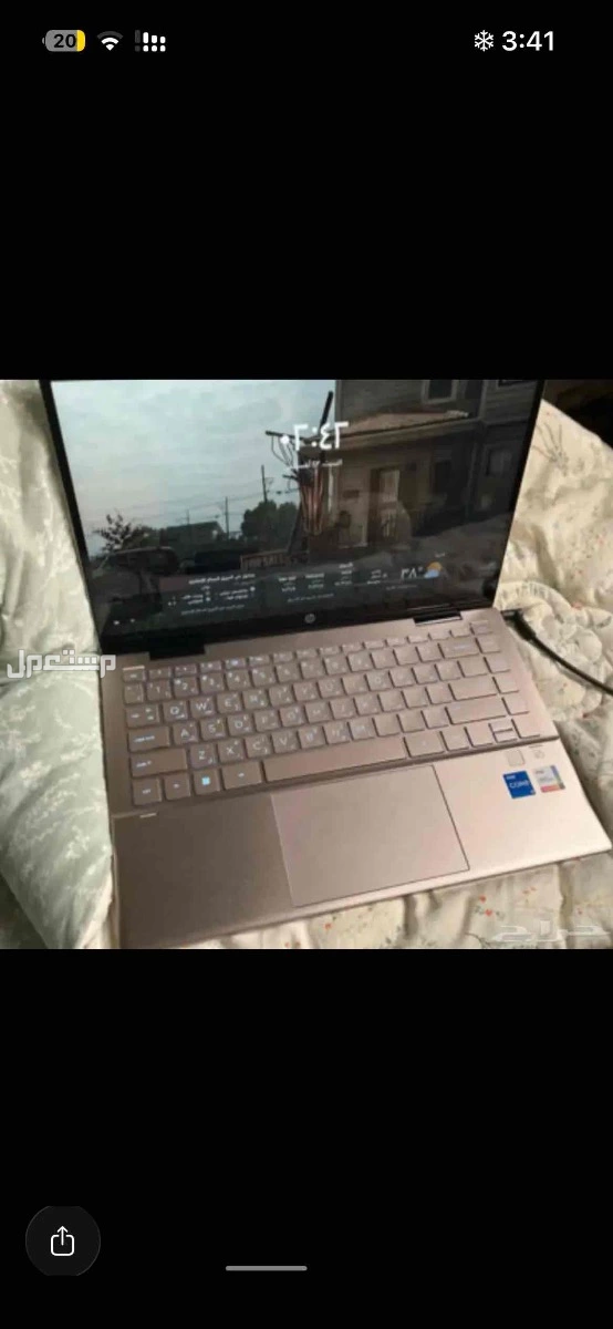 لابتوب اتش بي laptop HP ماركة إتش بي في جدة بسعر 2400 ريال سعودي