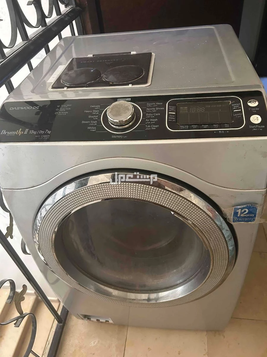 غساله أوتوماتيك تحتاج تصليح او الاستفاده من قطع الغيار في الرياض بسعر 300 ريال سعودي