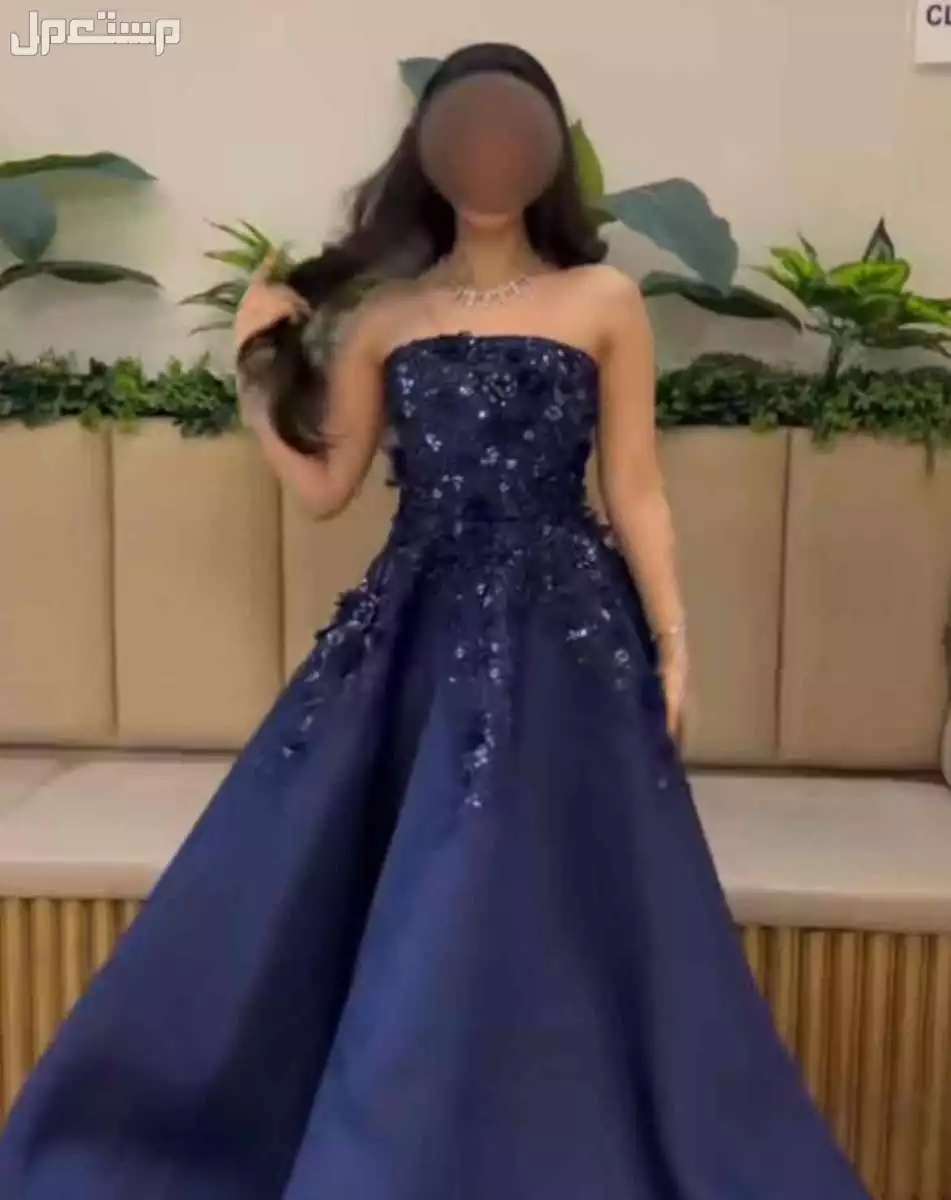 للبيع فستان كحلي سهره للبيع في الطائف بسعر 500 ريال سعودي