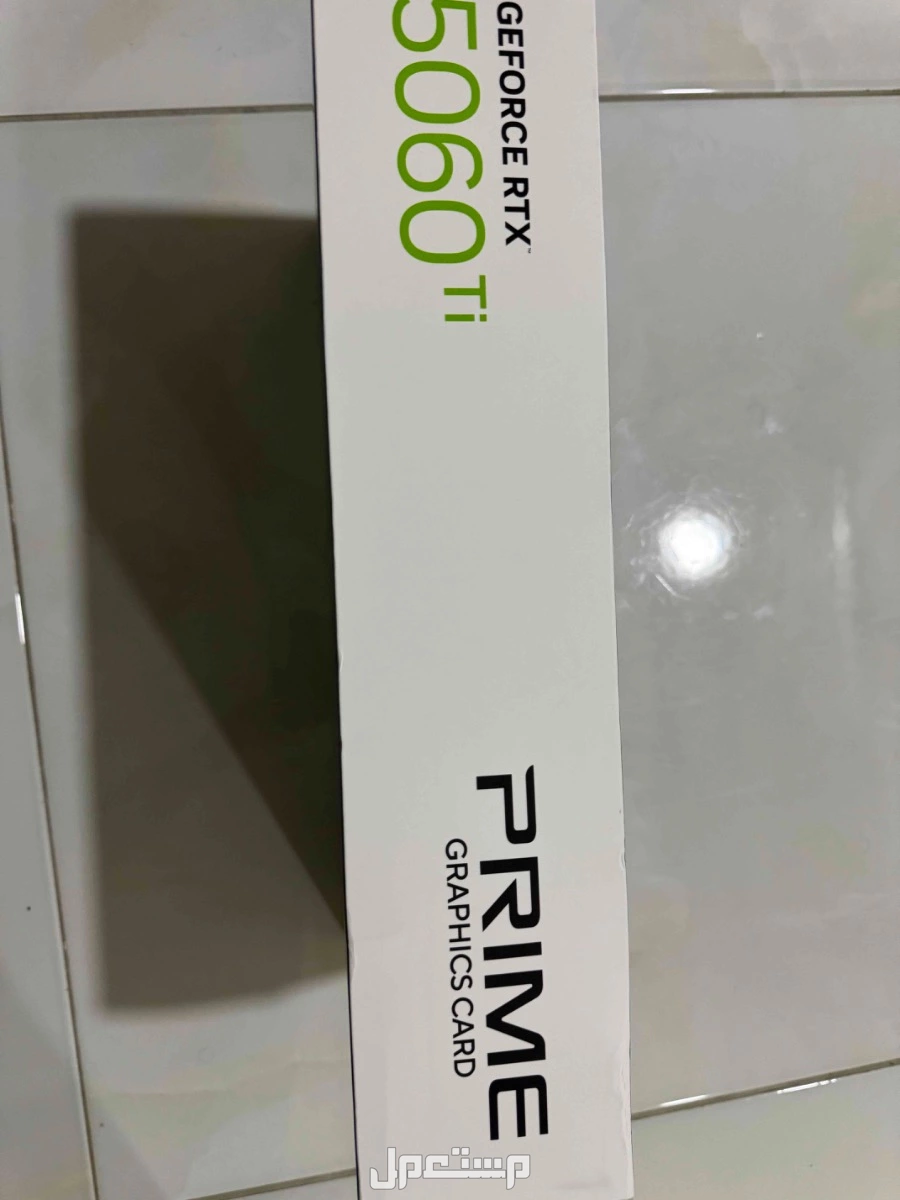 RTX 5060 Ti جديد بقراطيسه من شركة Asus المعروفة في مجال الكروت مع ضمانه وجميع ملحقاته