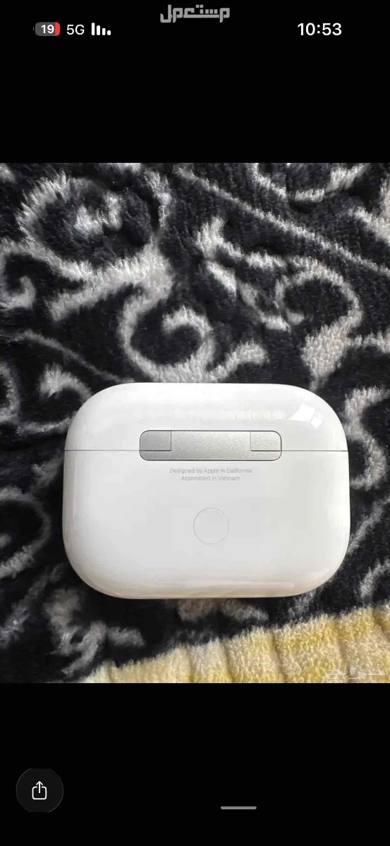 سماعة ايربودز 2 برو جديده لها 15 يوم اصلية من جرير