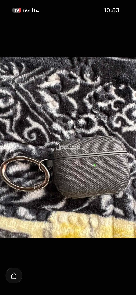 سماعة ايربودز 2 برو جديده لها 15 يوم اصلية من جرير