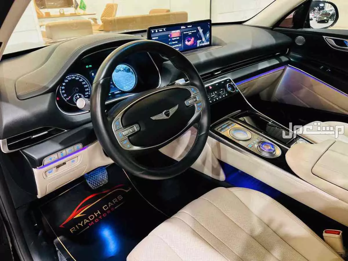 جينيسيس GV80 2021 مستعملة للبيع في الرياض بسعر 154 ألف ريال سعودي