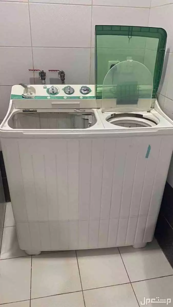 للبيع غساله مع نشافه مع بعض و كويسه حي الفرسان