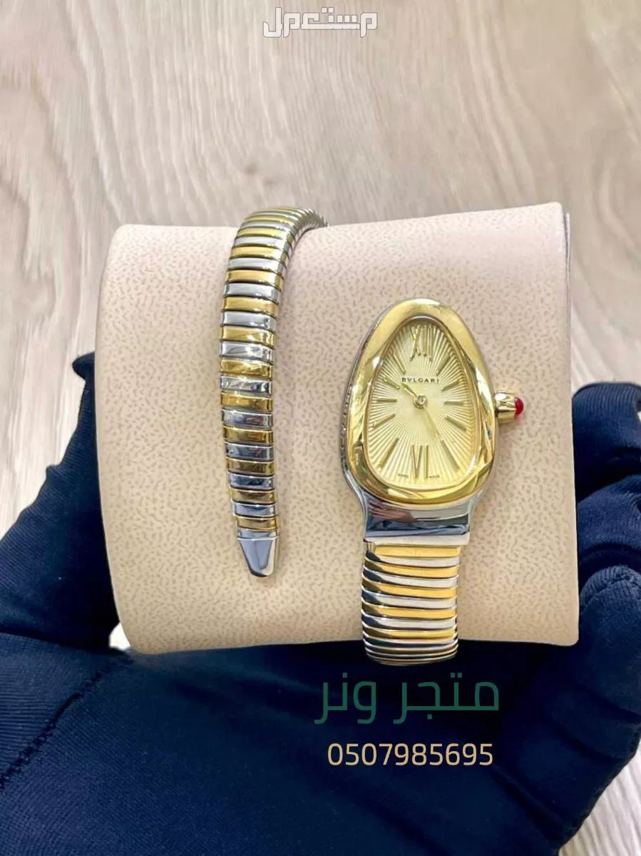 اكتشف الأناقة الخالدة مع ساعة بولغاري سيربنتي توبوغاس النسائية