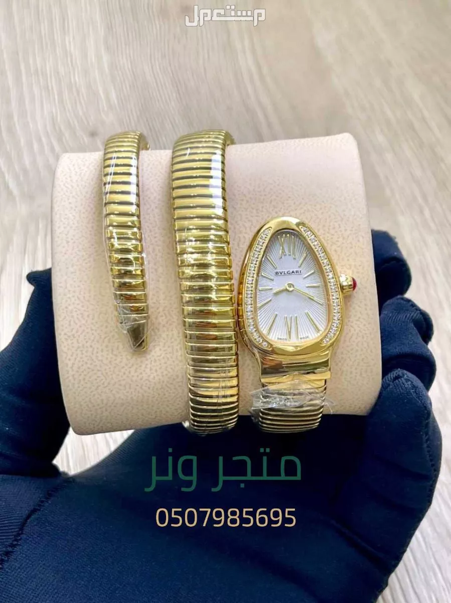 اكتشف الأناقة الخالدة مع ساعة بولغاري سيربنتي توبوغاس النسائية