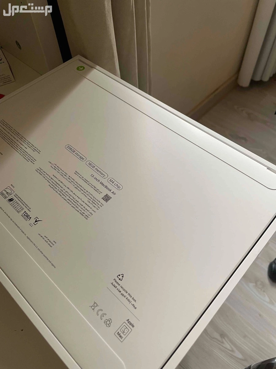 new MacBook Air M4 ماك بوك آير جديد ماركة أبل في الرياض بسعر 4 آلاف ريال سعودي