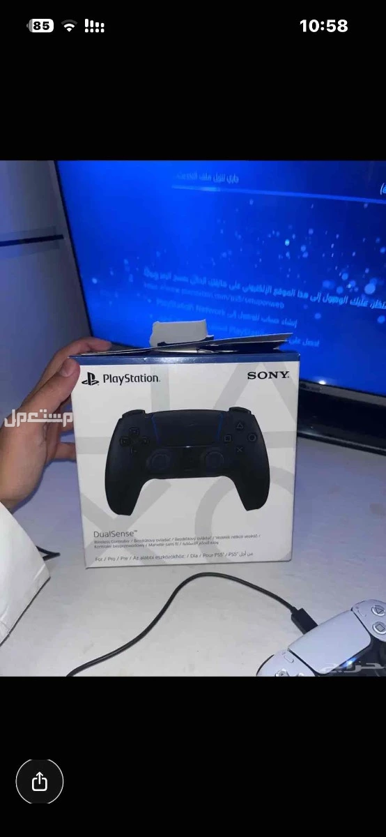 يد سوني 5 اصليه جديده في الرياض بسعر 300 ريال سعودي