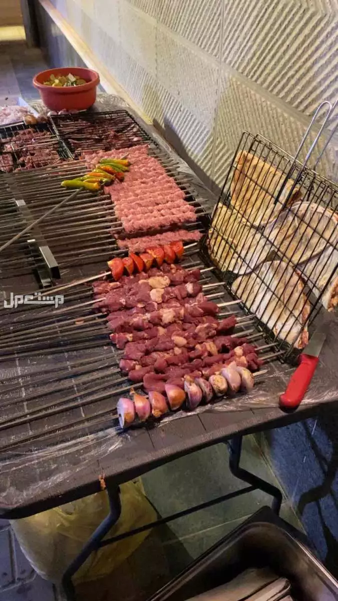 معلم مشاوي مشويات شوي طلاعات بر بيون استراحات