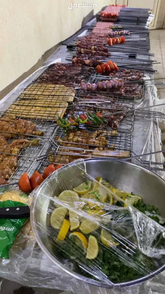 معلم مشاوي مشويات شوي طلاعات بر بيون استراحات