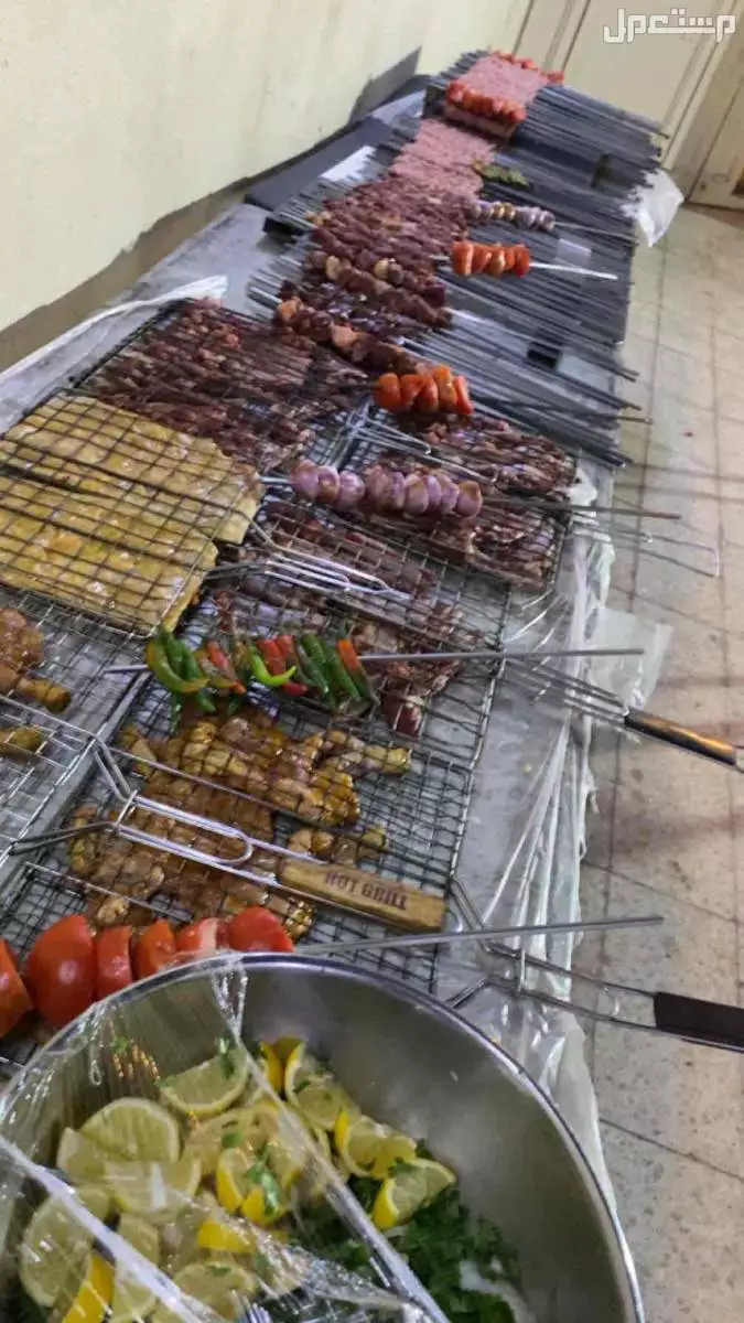 معلم مشاوي مشويات شوي طلاعات بر بيون استراحات