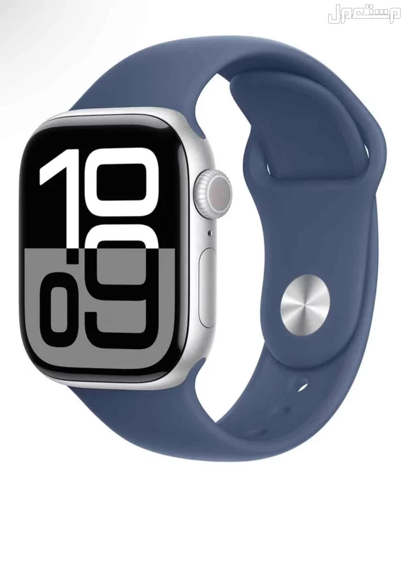 ساعة ابل سيريس 10 مقاس 42 اللون فضي
