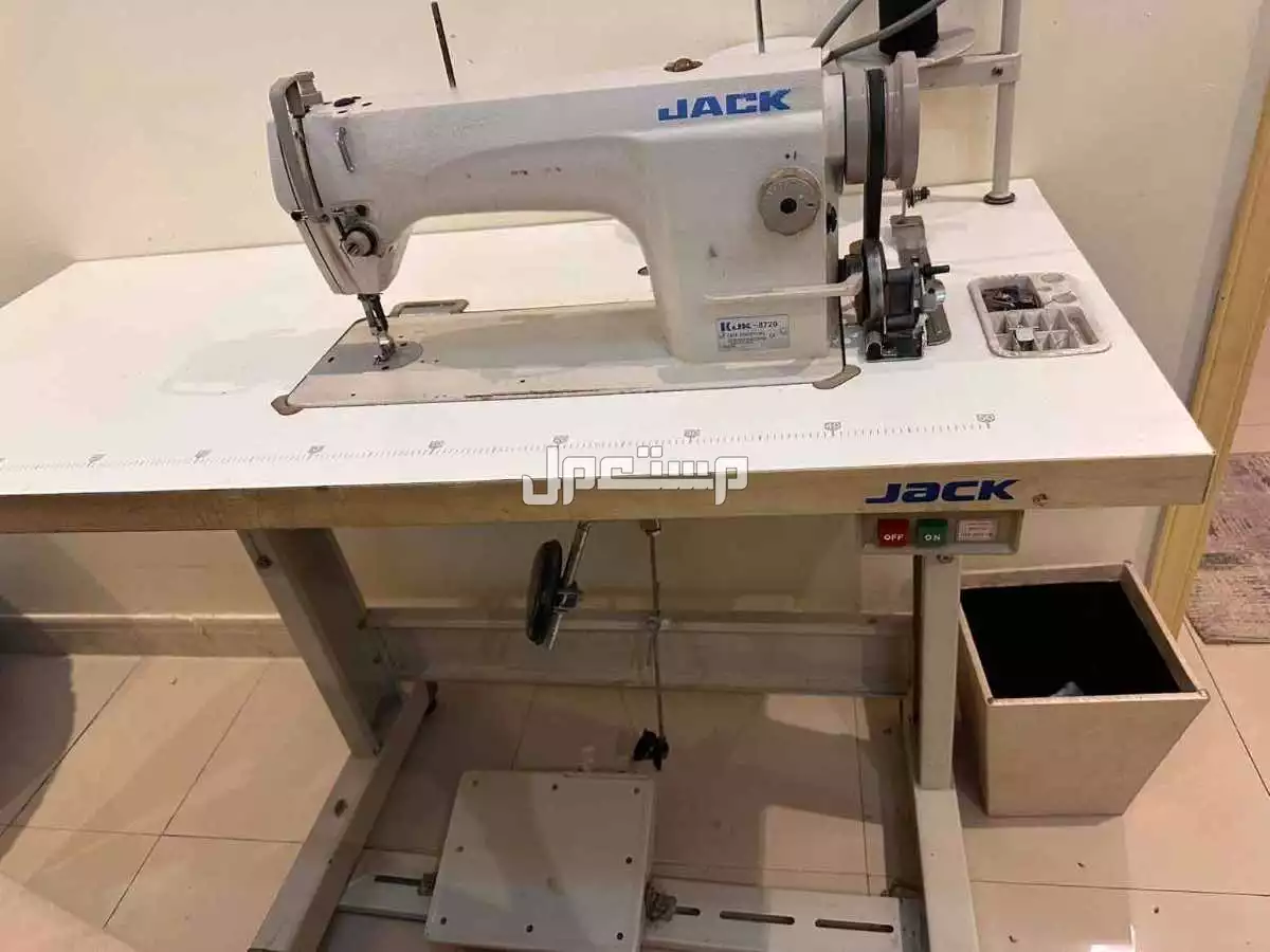 آلة خياطة JACK JK-8720 صناعية في جدة بسعر 1050 ريال سعودي