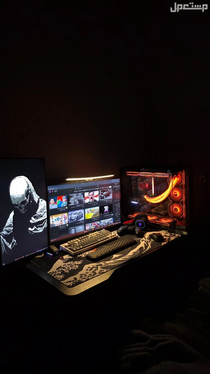 شاشة قيمنق27 من ايسر بحاله ممتازه ولا فيها اي مشاكل