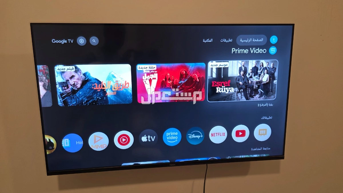 شاشة سمارت 41بوصه 2k  نظام ذكي قوقل تدعم جميع التطبيقات وحالتها ممتازه جدا