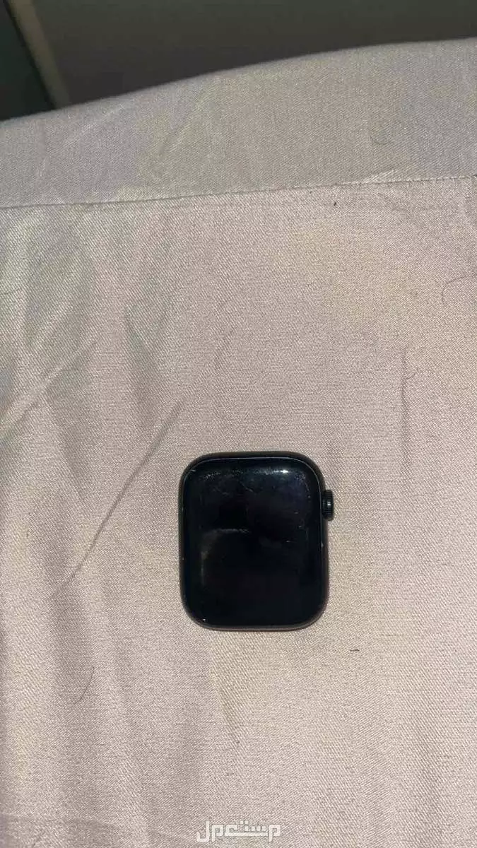 ساعة ابل المودل 7 كحلي مقاس 45 خلوي + GPS