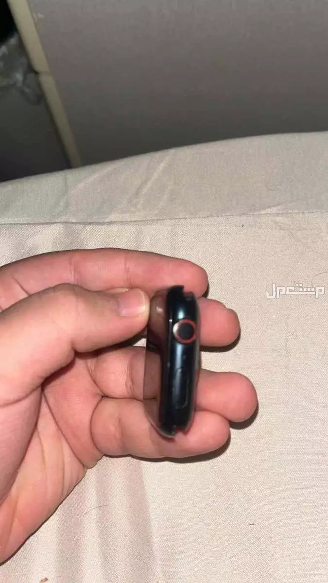 ساعة ابل المودل 7 كحلي مقاس 45 خلوي + GPS