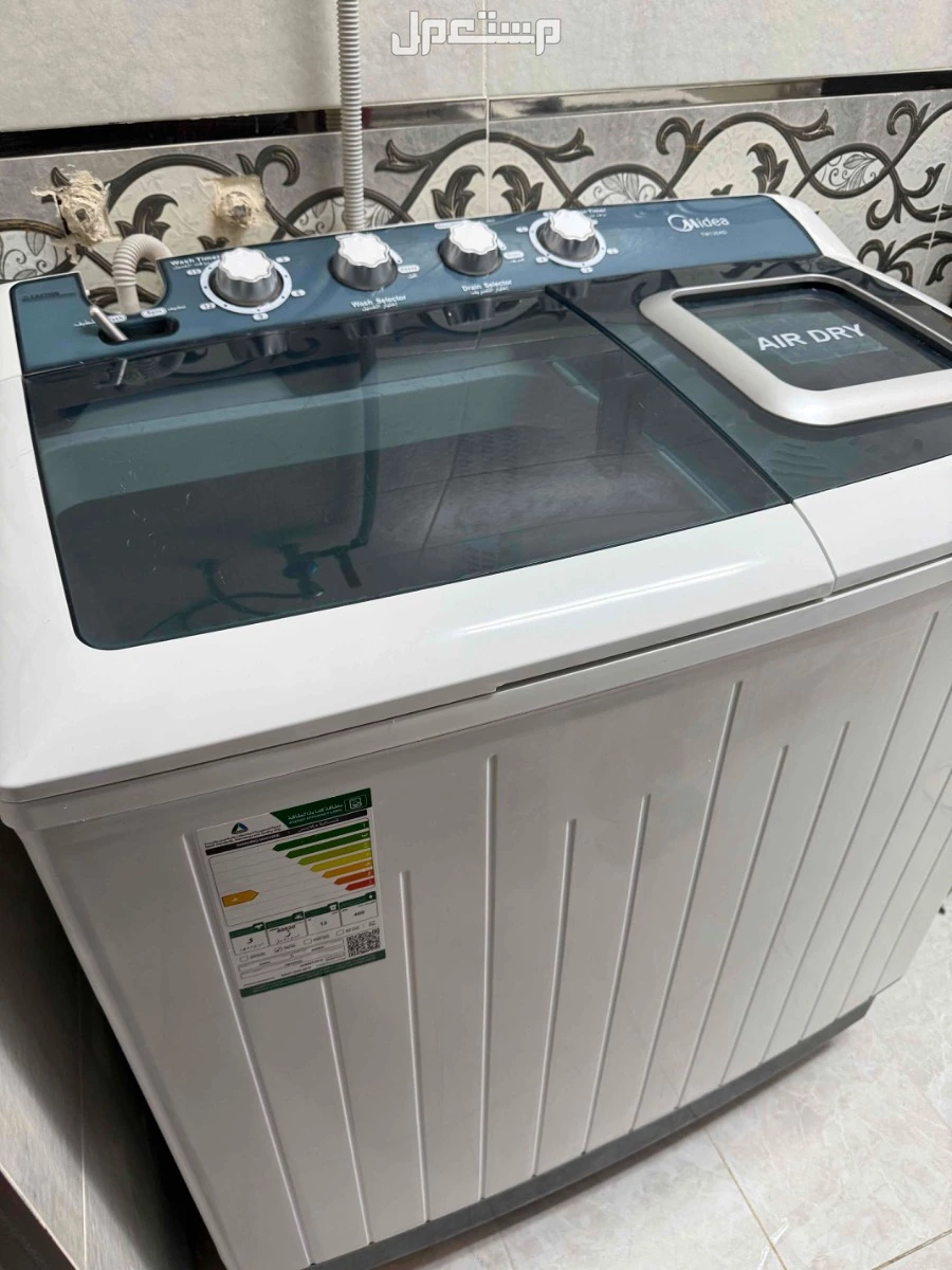 غسالة بحالة جيدة  بسعر 500 الرياض