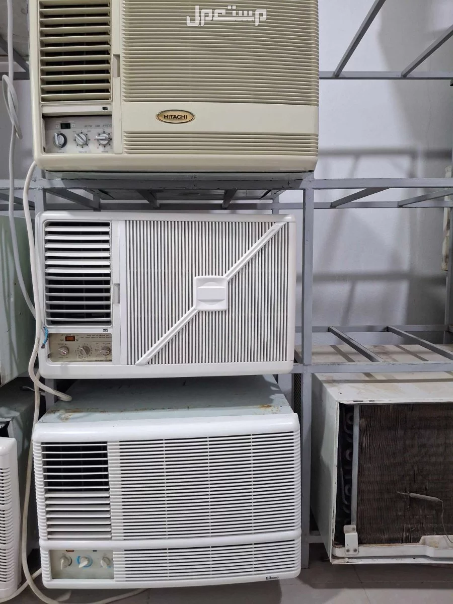 للبيع مكيفات شباك مستعملة نظيف جدا الضمان شامل منزلية مع التوصيل والتركيب جاهز